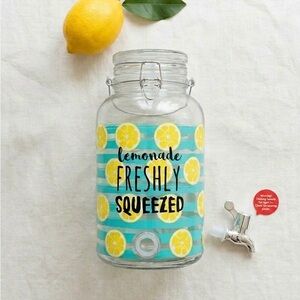Freshly Squeezed Lemonade Drink Dispenser - Yellow
